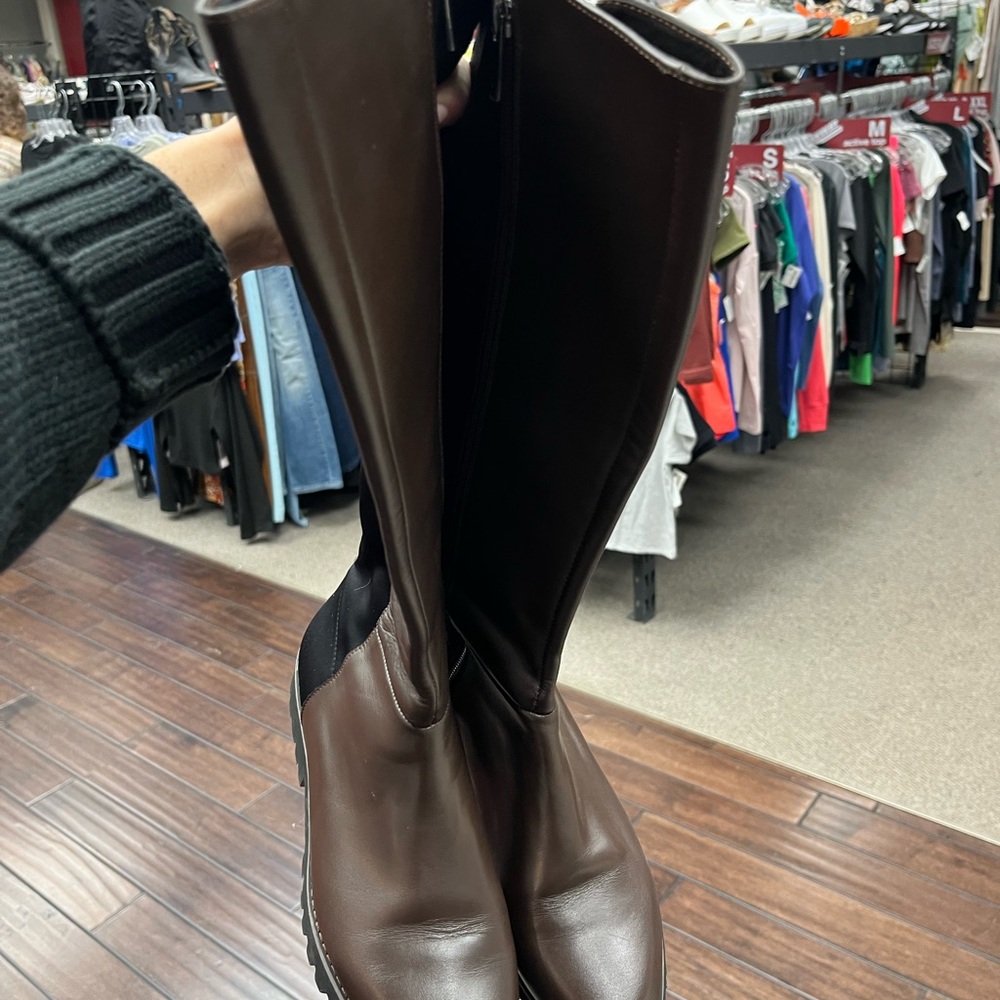 Donald Pliner Riding Boots - Picture 2 of 4